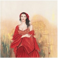 冯长江 花语 镜心